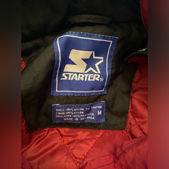 Starter Alabama Vintage Puffer Jacket Medium - Picture 4 of 4